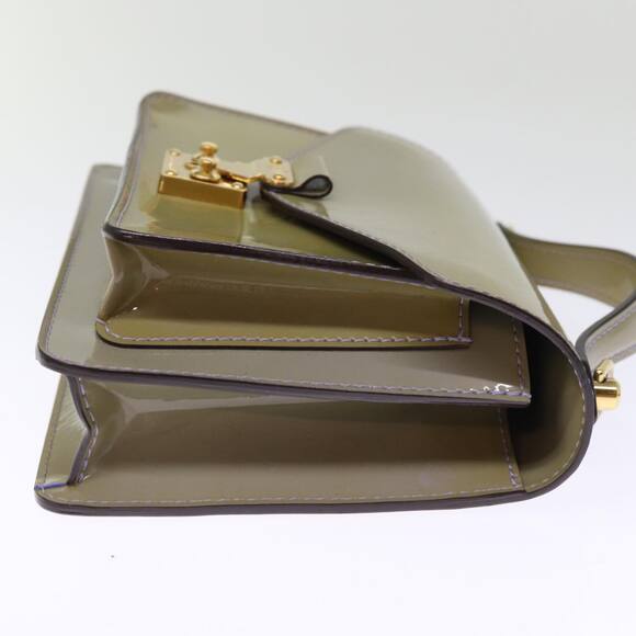 LOUIS VUITTON Monogram Vernis Monceau BB Hand Bag Lila - Picture 4 of 16